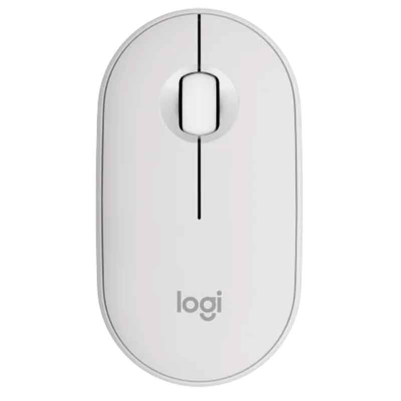 Logitech Silent Mouse Wireless , White - M350S