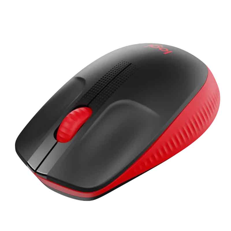 Logitech Wireless Mouse M190 - Red