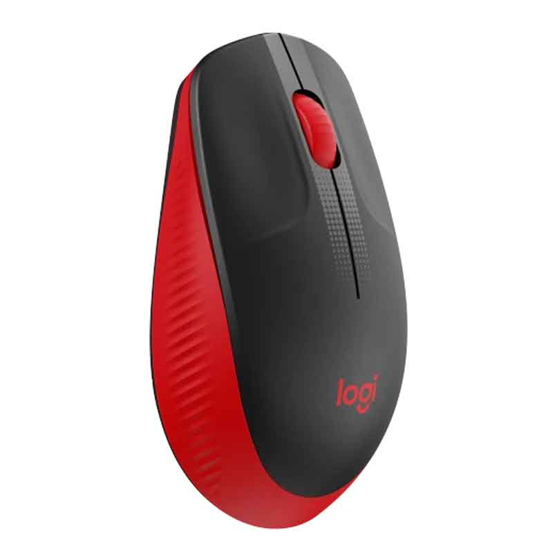 Logitech Wireless Mouse M190 - Red