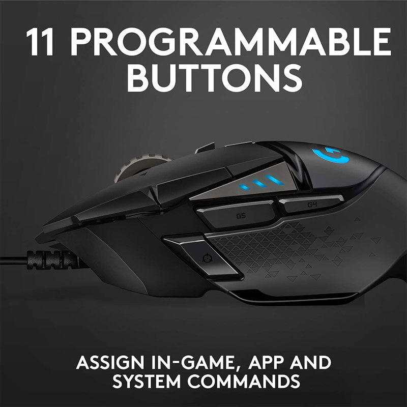 Logitech Mouse HERO High Performance Gaming G502