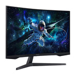Samsung Curved Gaming Monitor 32 inch 2k QHD , 165HZ - LS32CG552EMXEG