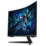Samsung Curved Gaming Monitor 32 inch 2k QHD , 165HZ - LS32CG552EMXEG