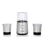 Media Tech Coffee and Spice Grinder 220 Watt, Silver, MT-CG907