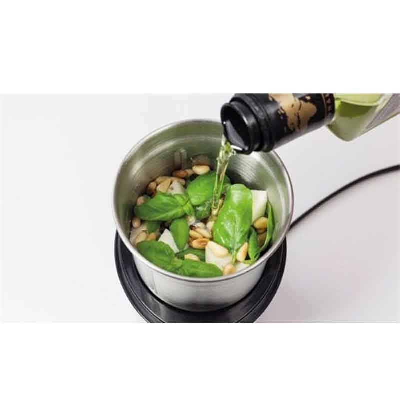 Media Tech Coffee and Spice Grinder 220 Watt, Silver, MT-CG907