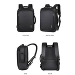 MEINAILI Laptop Backpack - 1901 - Black