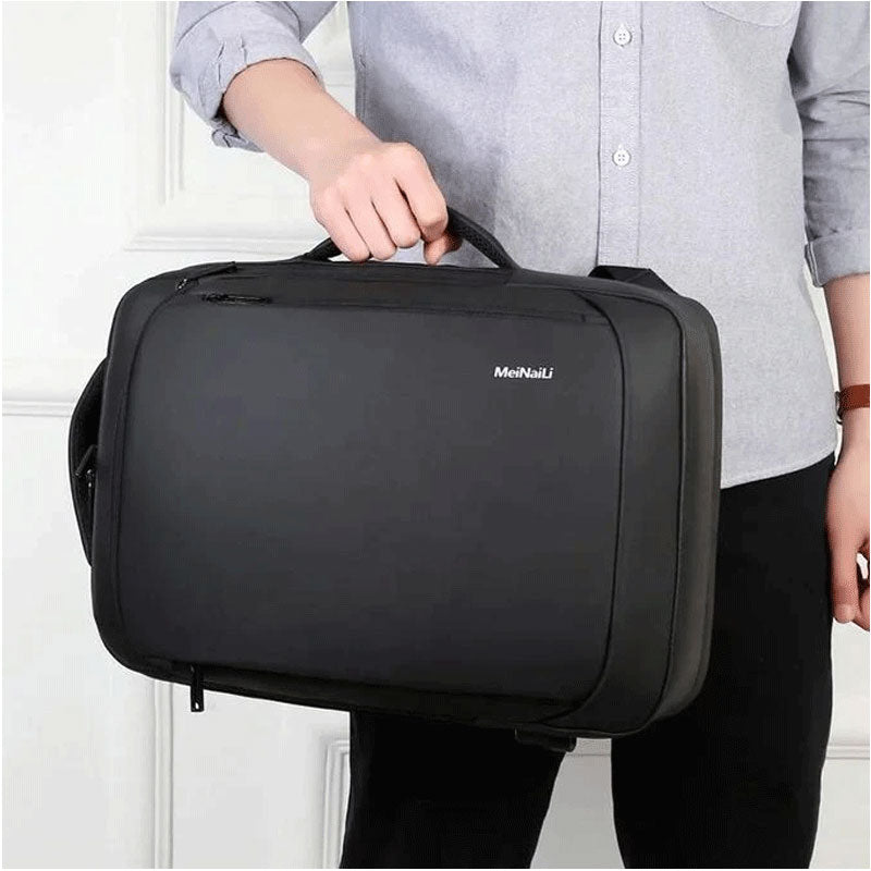 MEINAILI Laptop Backpack - 1901 - Black