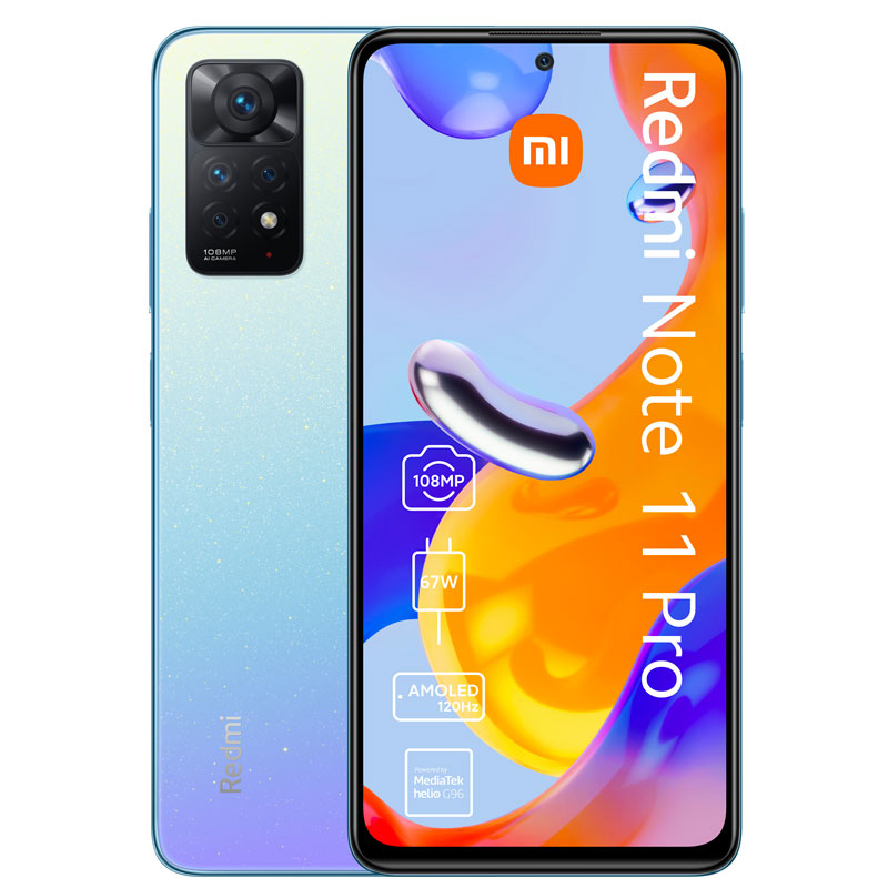 Mi Note 11 Pro 6GB Ram, 64GB - Star Blue