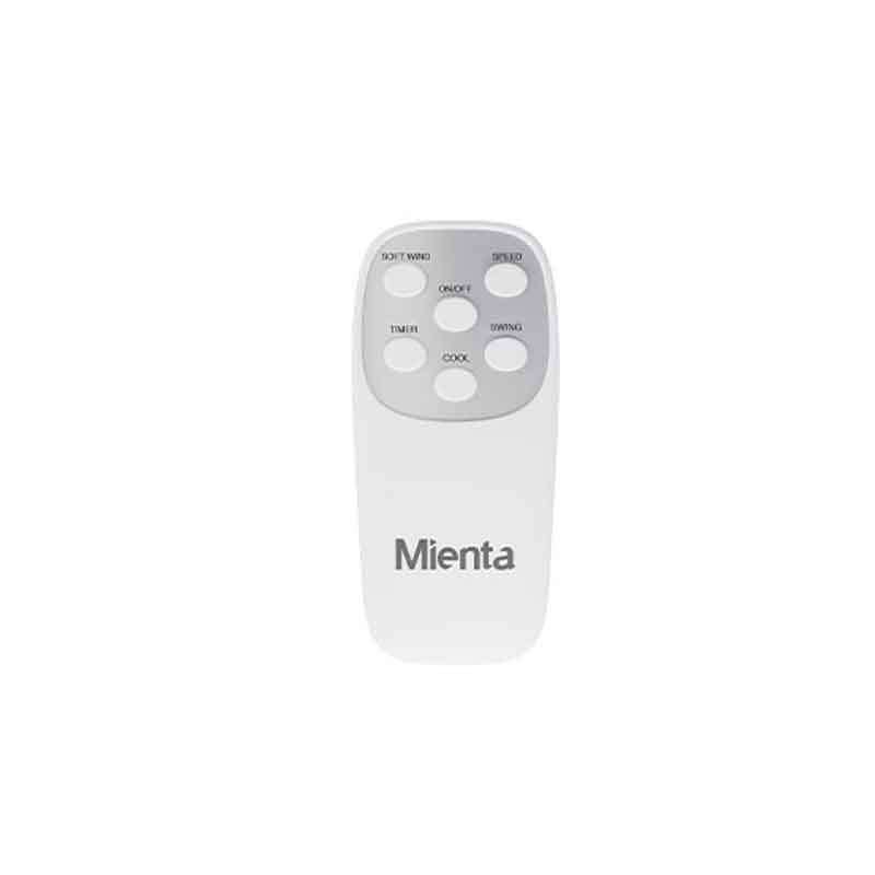Mienta Air Cooler 75 Liters With Remote, Gray - AC49238B