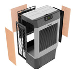 Mienta Air Cooler 75 Liters With Remote, Gray - AC49238B