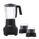 Mienta Blender With Grinder , 500 Watt, 1.5L , Black – BL1251B
