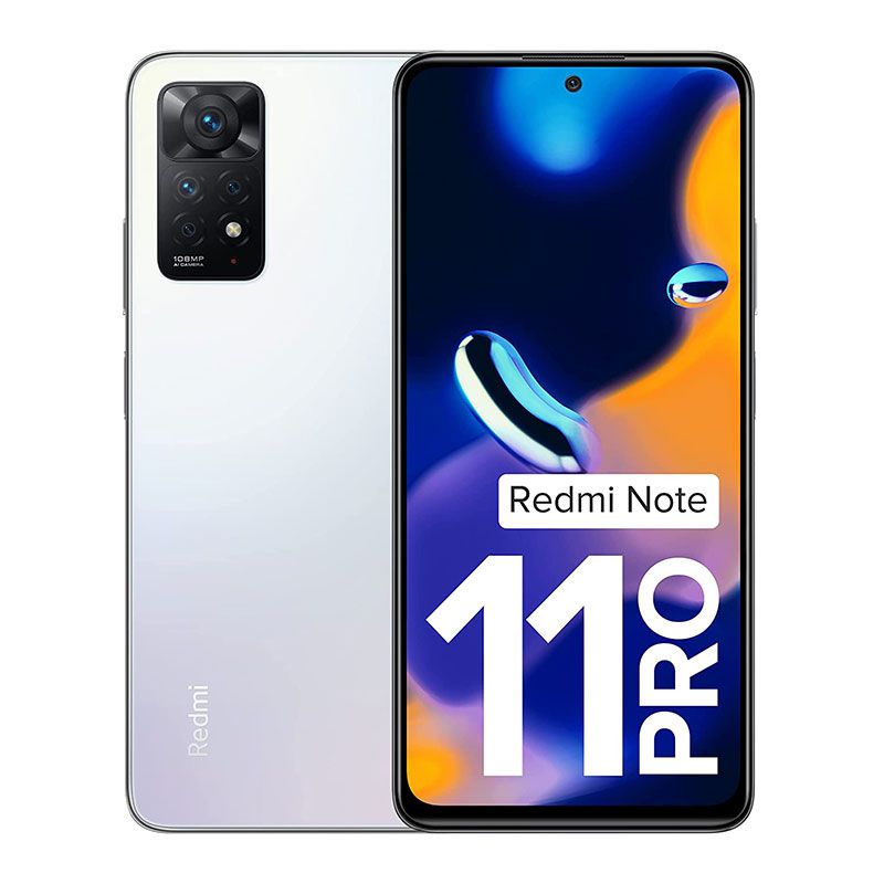 Mi Note 11 Pro 6GB Ram, 128GB - Polar White
