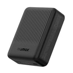 MOMAX Q.Mag Minimal2 10000mAh Magnetic Wireless Power Bank - Black