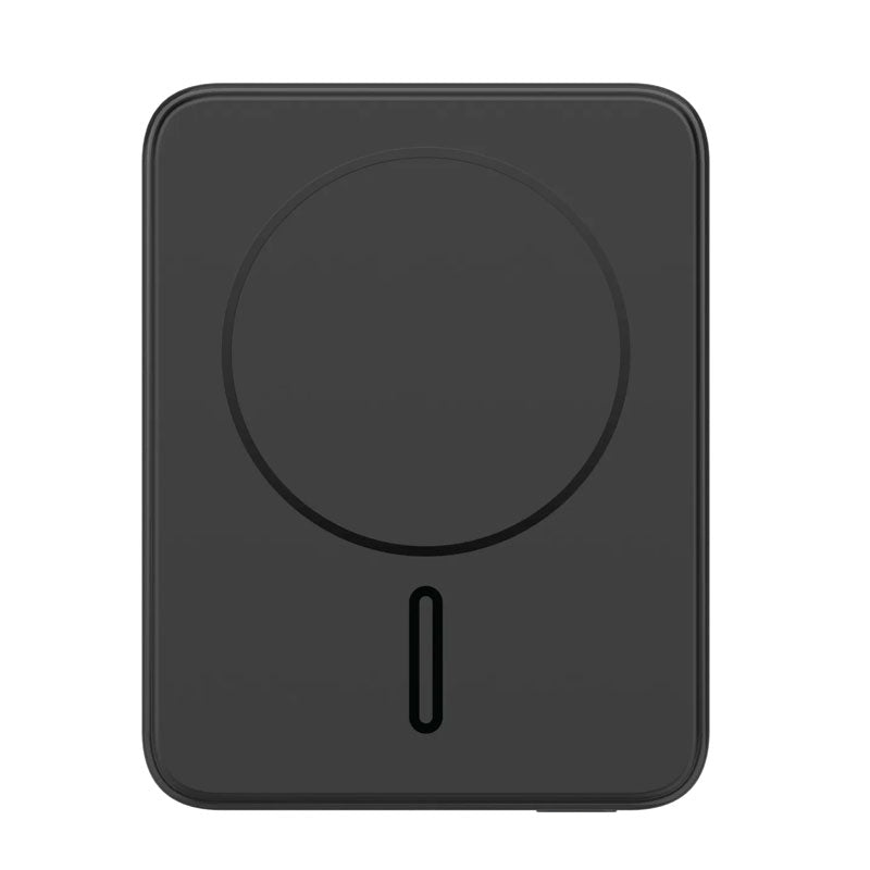 MOMAX Q.Mag Minimal2 10000mAh Magnetic Wireless Power Bank - Black