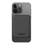 MOMAX Q.Mag Minimal2 10000mAh Magnetic Wireless Power Bank - Black