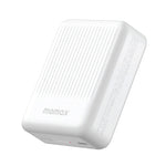 MOMAX Q.Mag Minimal2 10000mAh Magnetic Wireless Power Bank - White