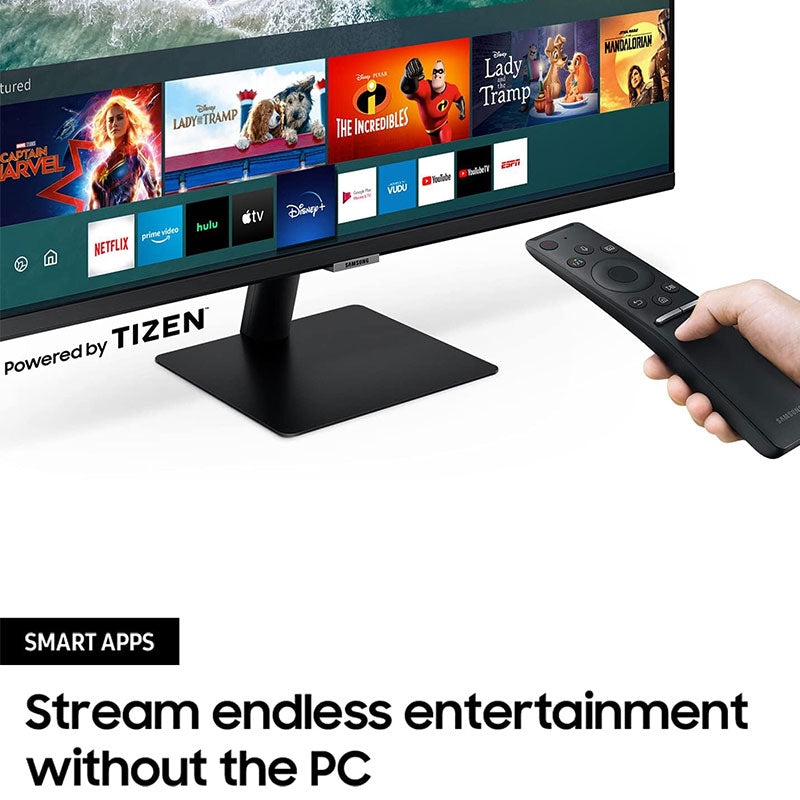 Samsung Monitor Gaming M7 32-inches UHD 4K With Smart TV (LS32BM700UMXEG)