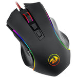 Redragon M607 Griffin 7200 DPI RGB Gaming Mouse - Black