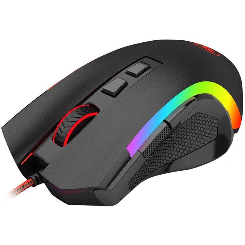 Redragon M607 Griffin 7200 DPI RGB Gaming Mouse - Black