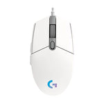 Logitech Mouse Gaming Wired G102 - White