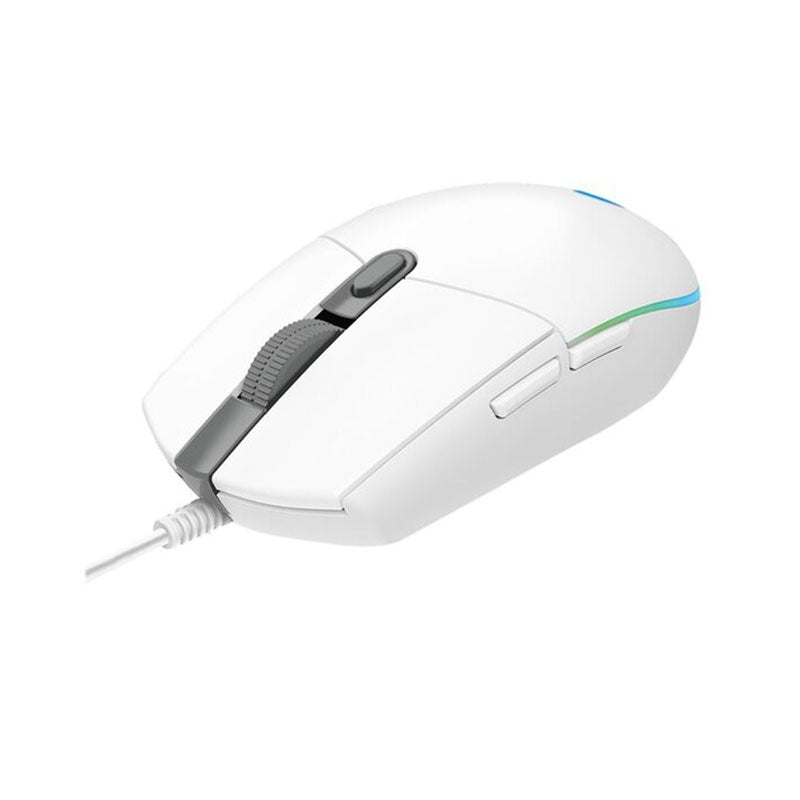 Logitech Mouse Gaming Wired G102 - White