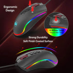 Redragon Mouse Gaming Wired Optical M711-2 - Black