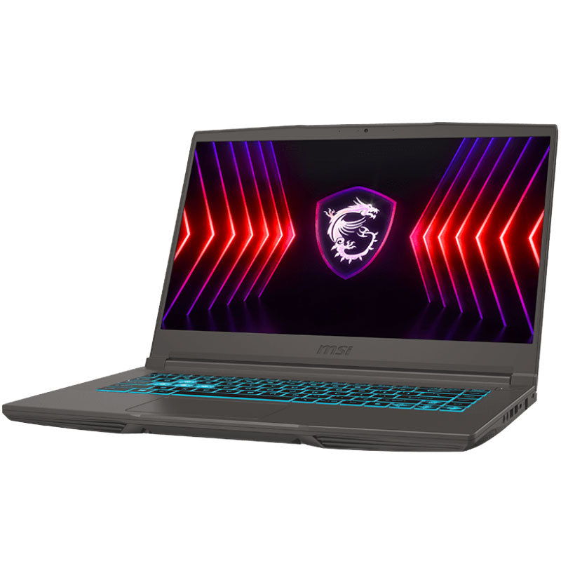 MSI Thin 15 B12VE Intel® Core™5-12450H , 8GB RAM , 512 GB SSD , RTX 4050 , 15.6" FHD - Gray