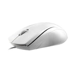 Rapoo N1200 Silent Wired Optical Mouse -White 