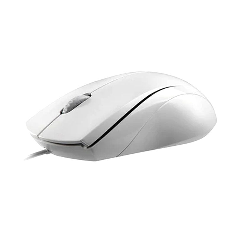 Rapoo N1200 Silent Wired Optical Mouse -White 