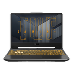 ASUS TUF A15 Laptop, AMD Ryzen 7 8845H, 8GB RAM, 512GB SSD, NVIDIA RTX 3050, 15.6" FHD Display, Windows 11, Model FA506NCG-HN857W, Graphite Black