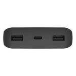 Mophie Essentials 20,000mAh Power Bank& powerstation with 3-Port - Black