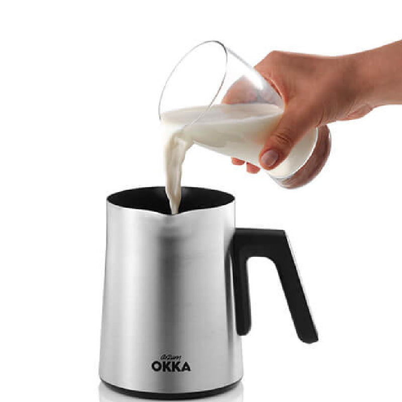 Arzum Okka Rich Moka Pot Turkish Coffee Maker, OK0027 - Black*Silver