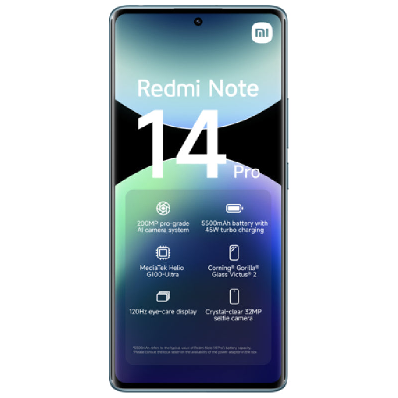 Xiaomi Redmi Note 14 Pro 12GB Ram, 512GB - Ocean Blue