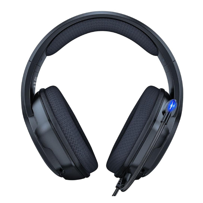 Onikuma X27 Professional Wired Gaming Headset, Microphone, LED Light - Black
