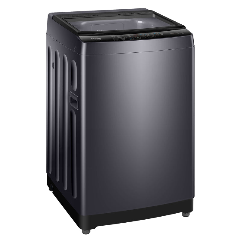 Haier Washing Machine 10kg Top Load, HWM100-316S8 - Dark Silver