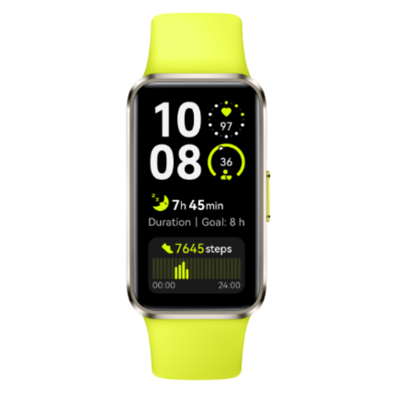 Huawei Band 10 Smart Band, 1.47 inch - Metal Green