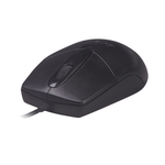 A4Tech OP-720S Wired Silent Click Mouse - Black