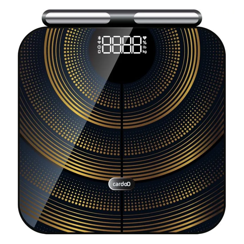 CardoO Scale Pro Digital Body Scale With Powered by AI, CEGBFS03 - Gold