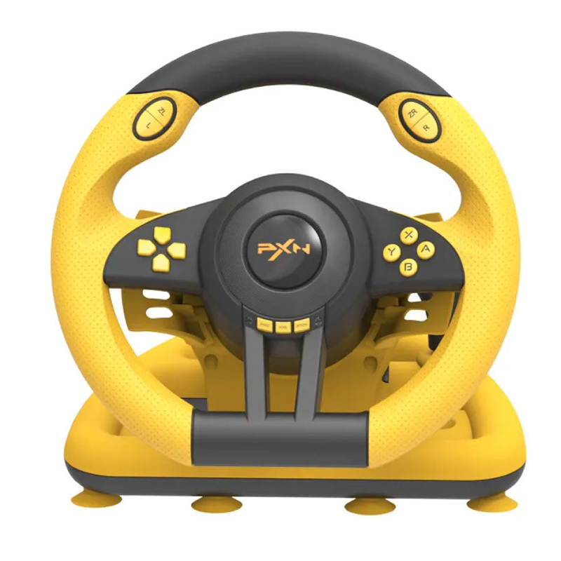 PXN V3 PRO Racing Wheel B-V3PRO-V02-2401 - Yellow Black
