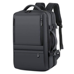 Meinaili 3730 Smart Urban Backpack with Expandable Function - Black