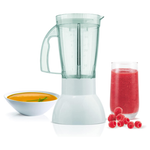 Moulinex La Moulinette Blender With Chopper 800 Watt, AR6801EG - White 
