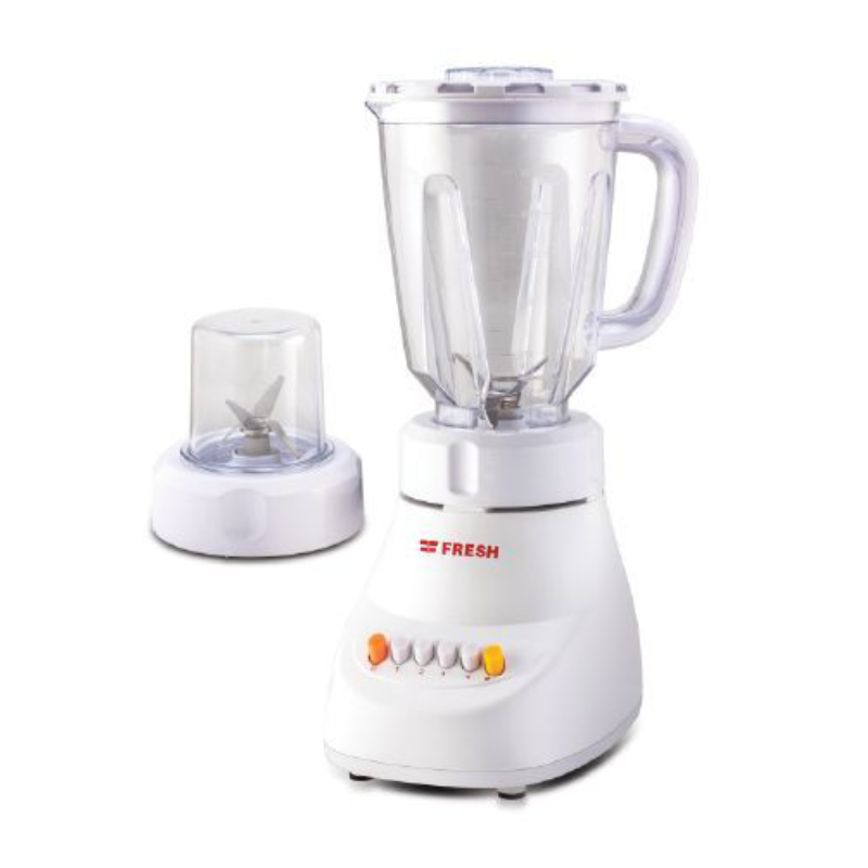 Fresh Shabah Electric Blender 1.5 Liter 360 Watt With Mill - White