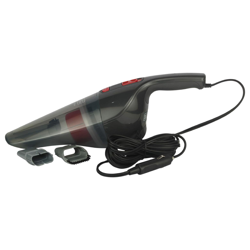 Black & Decker Car Handheld Vacuum Cleaner 12.5W, NV1210AV - Gray