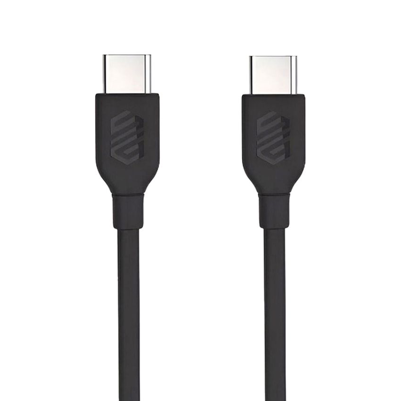Smart Gate Type-C to Type-C Charging Cable - 1m - Black