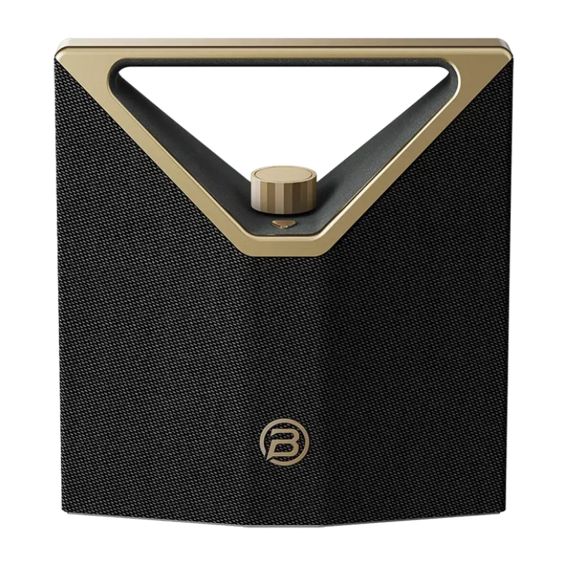 BUGANi Brief Plus Portable Bluetooth Speaker, BS12304 - Black&Gold