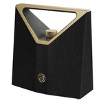 BUGANi Brief Plus Portable Bluetooth Speaker, BS12304 - Black&Gold