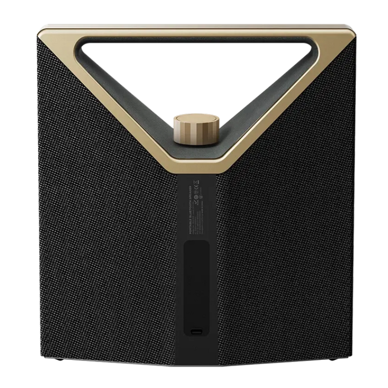 BUGANi Brief Plus Portable Bluetooth Speaker, BS12304 - Black&Gold