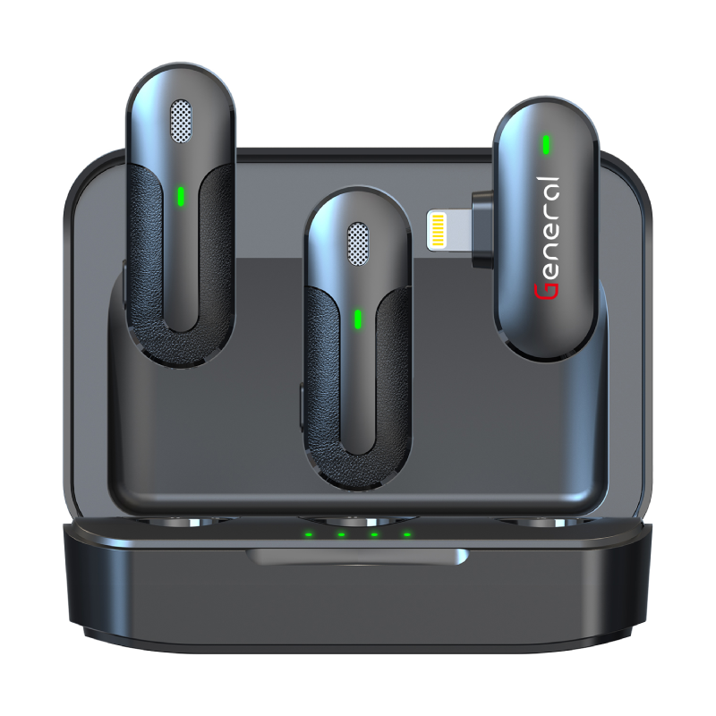 General GM5 Wireless Microphone iphone - Black 
