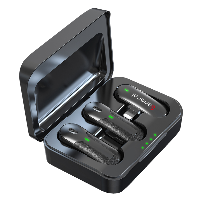 General GM5 Wireless Microphone iphone - Black 
