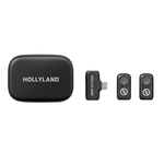 HOLLYLAND LARK A1 USB-C Wireless Lavalier Microphone Duo - Space Grey