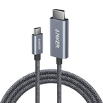 Anker Nano USB C to HDMI Cable 3ft/6ft 4K@60Hz Ultra Fast, A87E0 - Grey